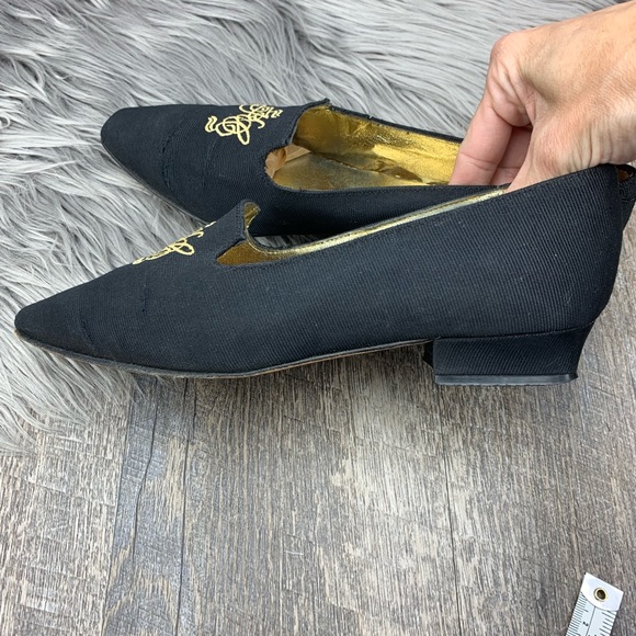 VTG Kenneth Cole Preppy Embroidered Loafers - Picture 5 of 8